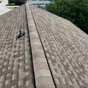 New Roof With Ridge Vent